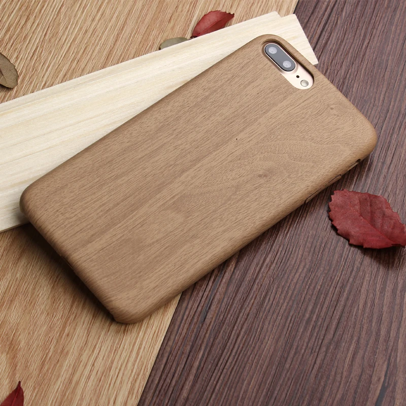Роскошный чехол Keysion из ТПУ с деревянным узором для Apple iPhone 8 Plus 7 имитацией