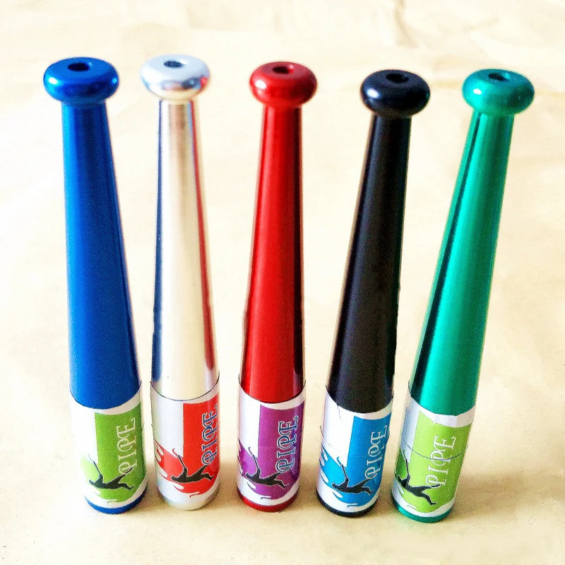 Бейсбольные Табак Стебли Smok металлические трубы портативные креативные