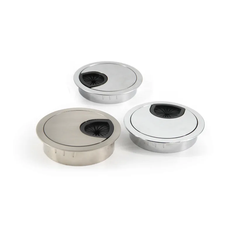 60 мм цинкового сплава стол втулка кабель Шнур отверстие Крышка для домашнего