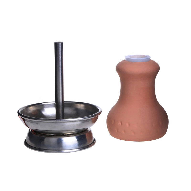 Для дого Высокое качество глины кальяна миска с крышкой кальян чаша камином