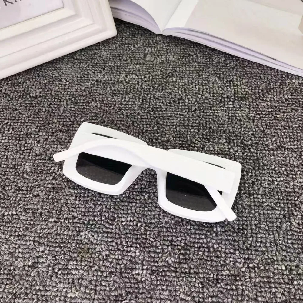 Солнцезащитные очки FML брендовые дизайнерские винтажные Квадратные со стразами