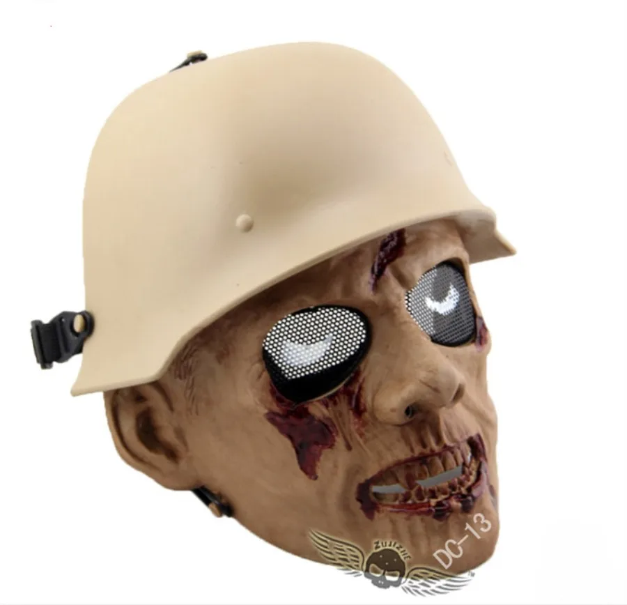 Зомби-убийца фильмов маски для лица CS легион полевая маска с черепом реквизит