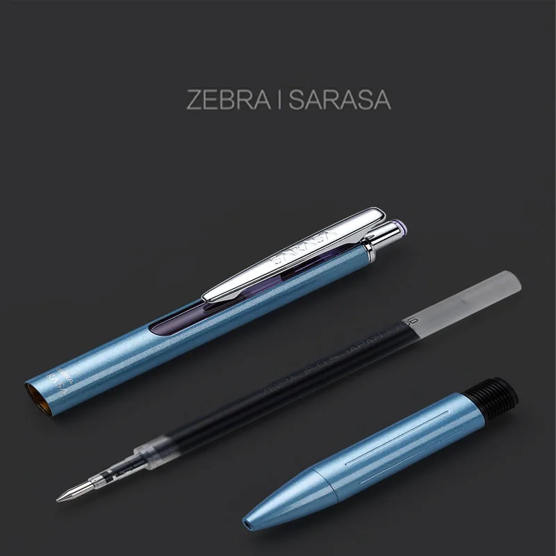 ZEBRA JJ55 металлическая ручка для деловых подписей школьная гелевая ручка для экзамена Ограниченная серия высококлассная ручка подарок 0,5 мм
