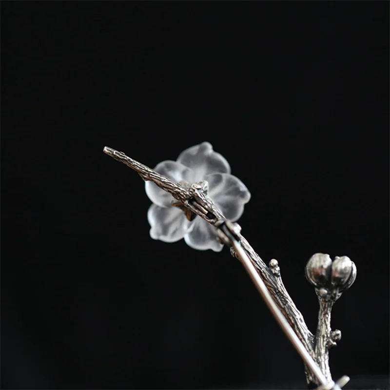 Женская Брошь В Виде Цветка под дождем Lotus Fun ювелирное изделие ручного