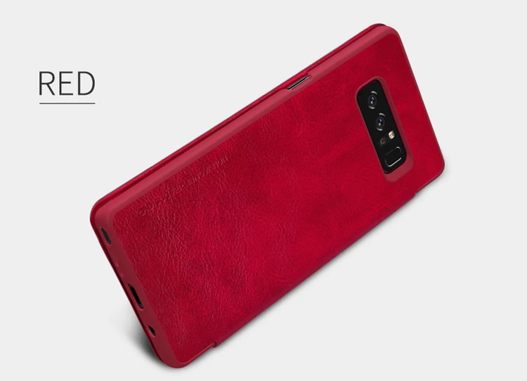 Nillkin для samsung GALAXY Note 8 чехол 6,32 ''Nilkin Qin Серия PU кожаный чехол-книжка для телефона чехол для samsung Note 8 Note8 Capa