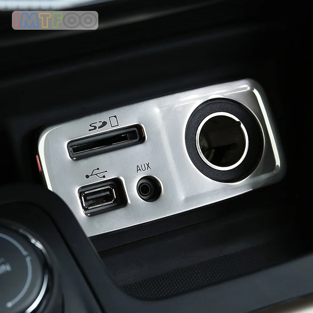 IMTFOO Автомобильный USB прикуриватель панель накладка ободок молдинги для JEEP CHEROKEE KL