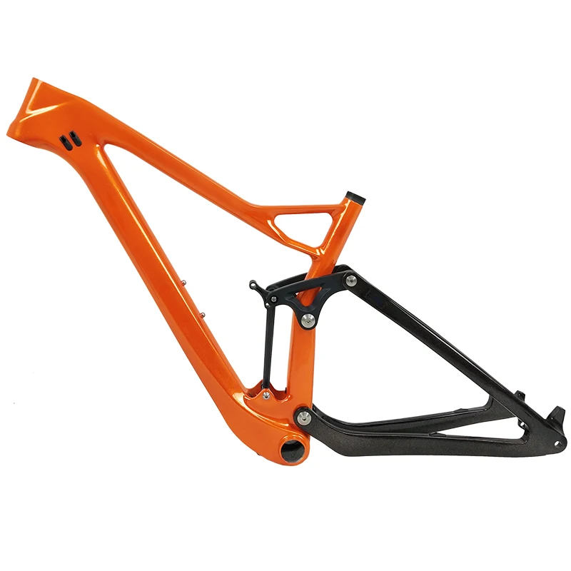 mixed color painting Плюс полный twinloc подвеска XC рама карбоновая для горного велосипеда 29er mtb карбоновая рама 29er Plus/27,5 er plus рама подвески - Цвет: mixed color painting
