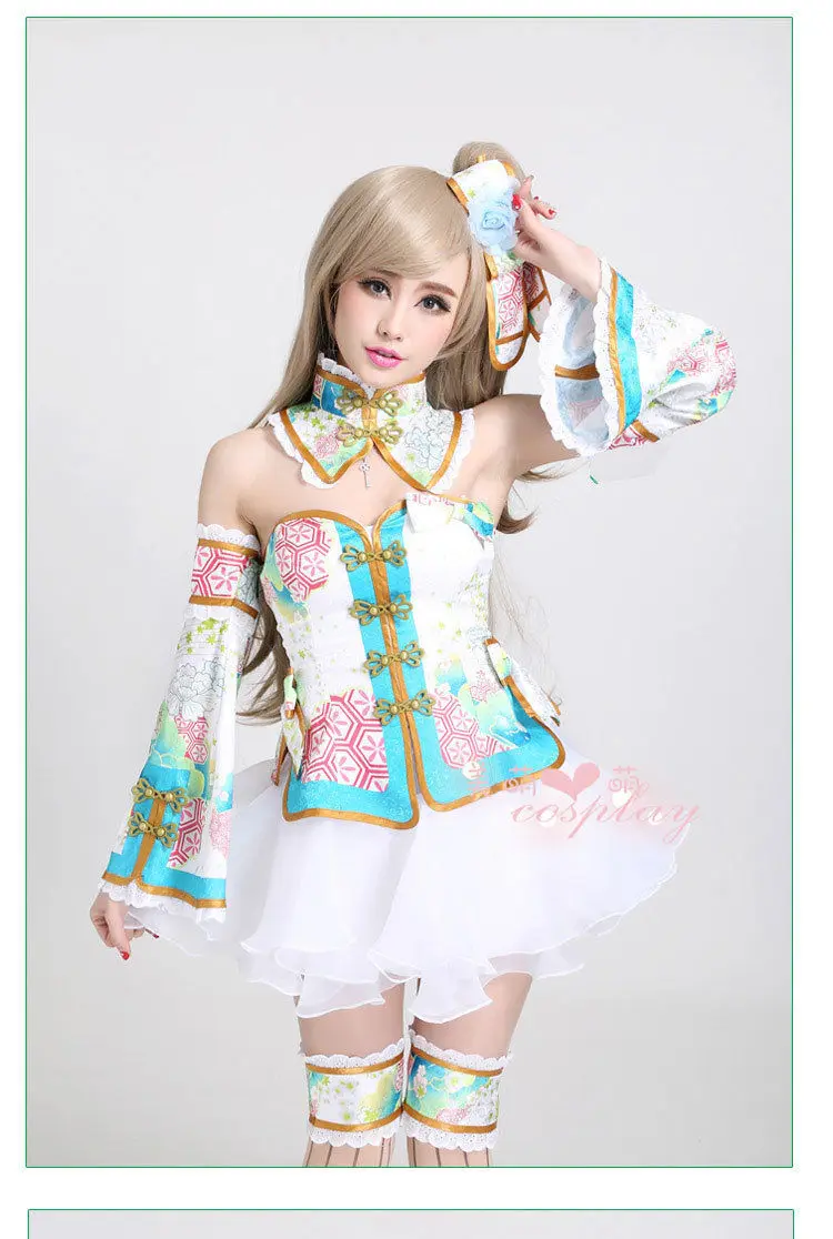 

Аниме Love Live! Костюм для косплея минами Кодори, платье лолиты, одежда, кимоно, костюм на Хэллоуин для женщин, Новинка