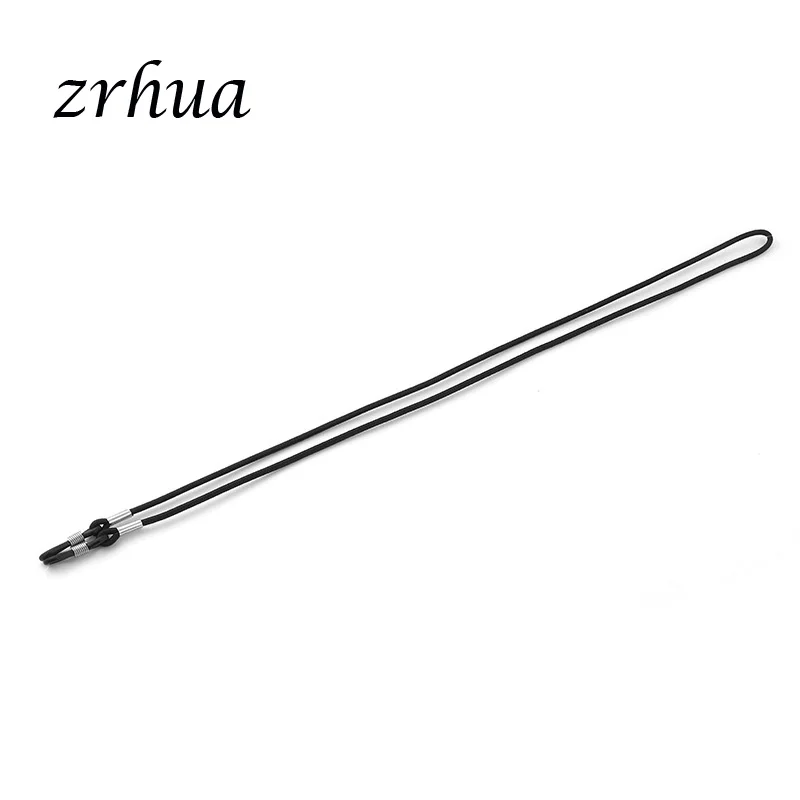 ZRHUA 1 шт., яркие цвета, эластичные силиконовые ремешки для очков, цепочка для солнцезащитных очков, противоскользящие веревки для очков