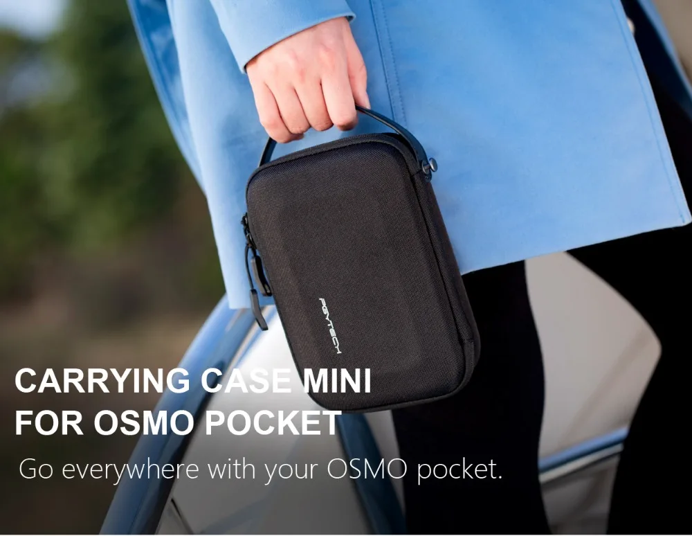 PGYTECH для DJI OSMO Экшн-камера Osmo Карманный Gopro 7 Чехол для переноски мини-сумка для хранения