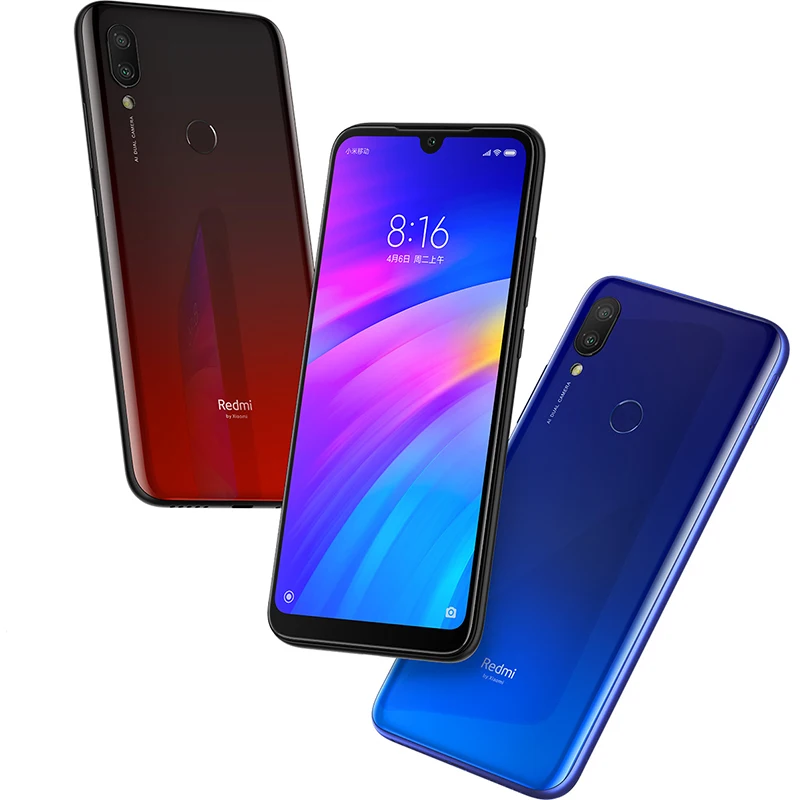 Глобальная версия смартфона Xiaomi Redmi 7 Redmi7 3GB + 64G 6 26 ''Snapdragon 632 12MP 8MP камера 4000mAh