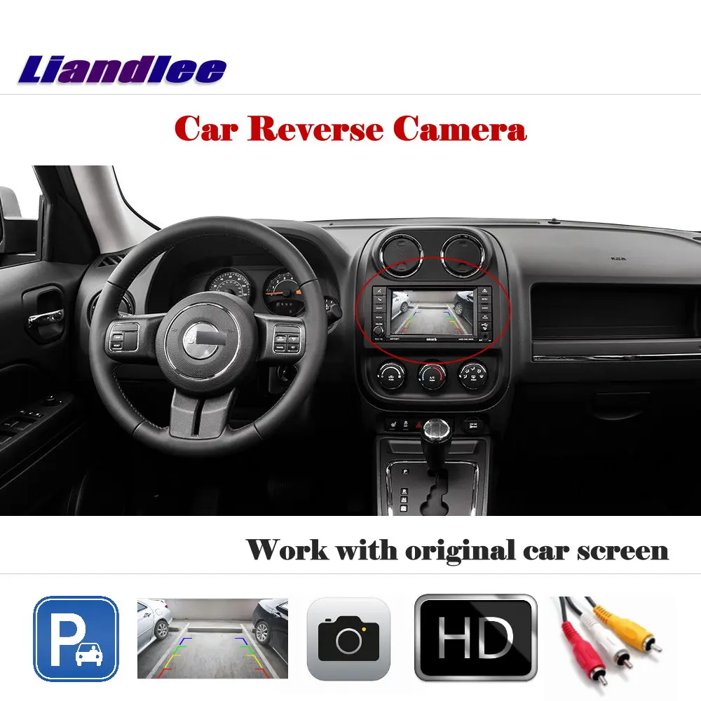 Auto HD Rearview Reverse Rear Parking Camera For Jeep Patriot 2013 2014 2015 2016 2017 Work With Car Factory Screen Accessories |