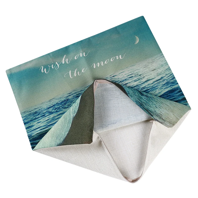 Ocean Beach Series Linen Pillowcase Coast Scenery Home Textile Finished Living Room Bedroom Cushion Set Cover | Дом и сад
