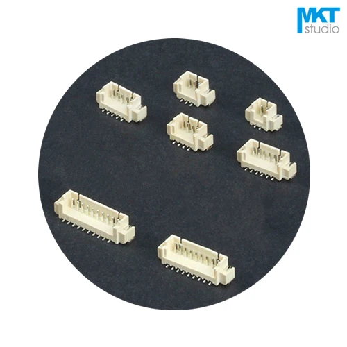 

1000Pcs Vertical SMD 1.25mm Pitch Male Box Header Wafer 2P 3P 4P
