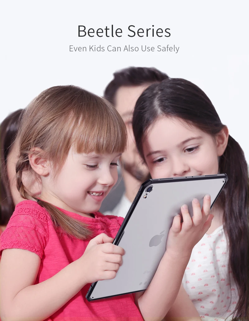 Xundd Прозрачный чехол для планшета для iPad Pro 10,5 дюймов акрил+ ТПУ анти-осенняя Противоударная задняя крышка для iPad pro10." A1701 A1709