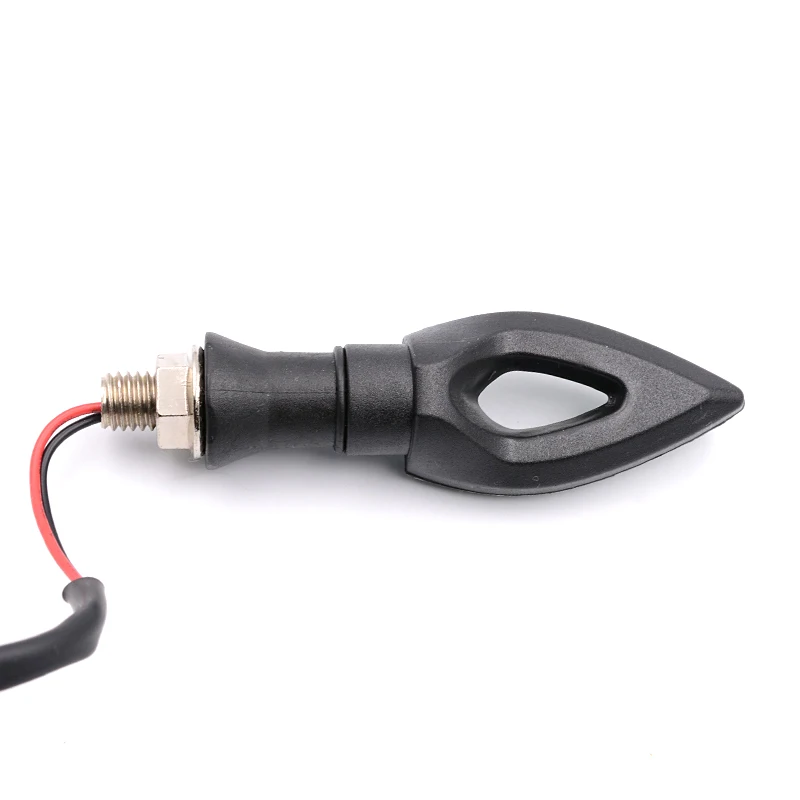 Сигналы поворота для мотоцикла 2 шт. 12 В светодиодная подсветка гибкий задний