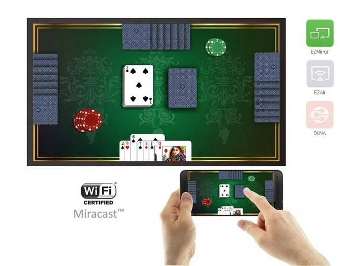 Качество V5II ТВ Stick Smart ТВ ключ HD Беспроводной приемник DLNA AirPlay Miracast oneanycasting PK Chromecast 2 для телефона ТВ