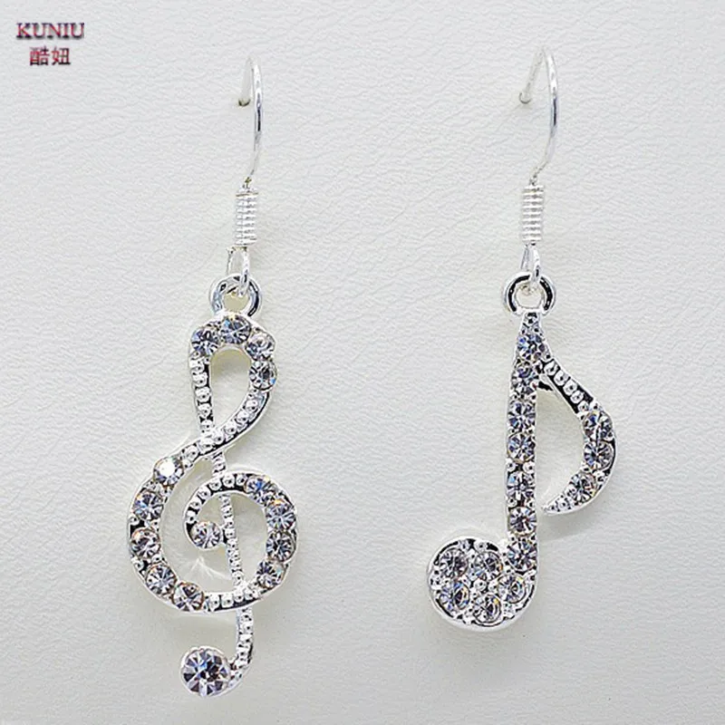 

Серьги-гвоздики с кристаллами женские, серебристые, 1 пара