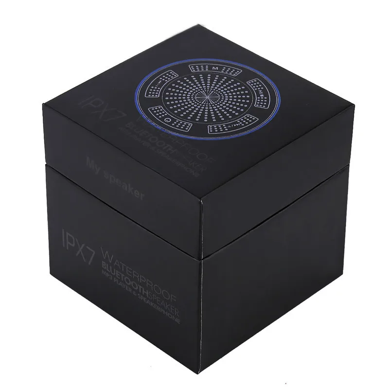 Портативный Мини Bluetooth динамик водонепроницаемый Bluetooth динамик fm-радио светодиодный динамик для душа для iPhone samsung Xiaomi телефона ноутбука