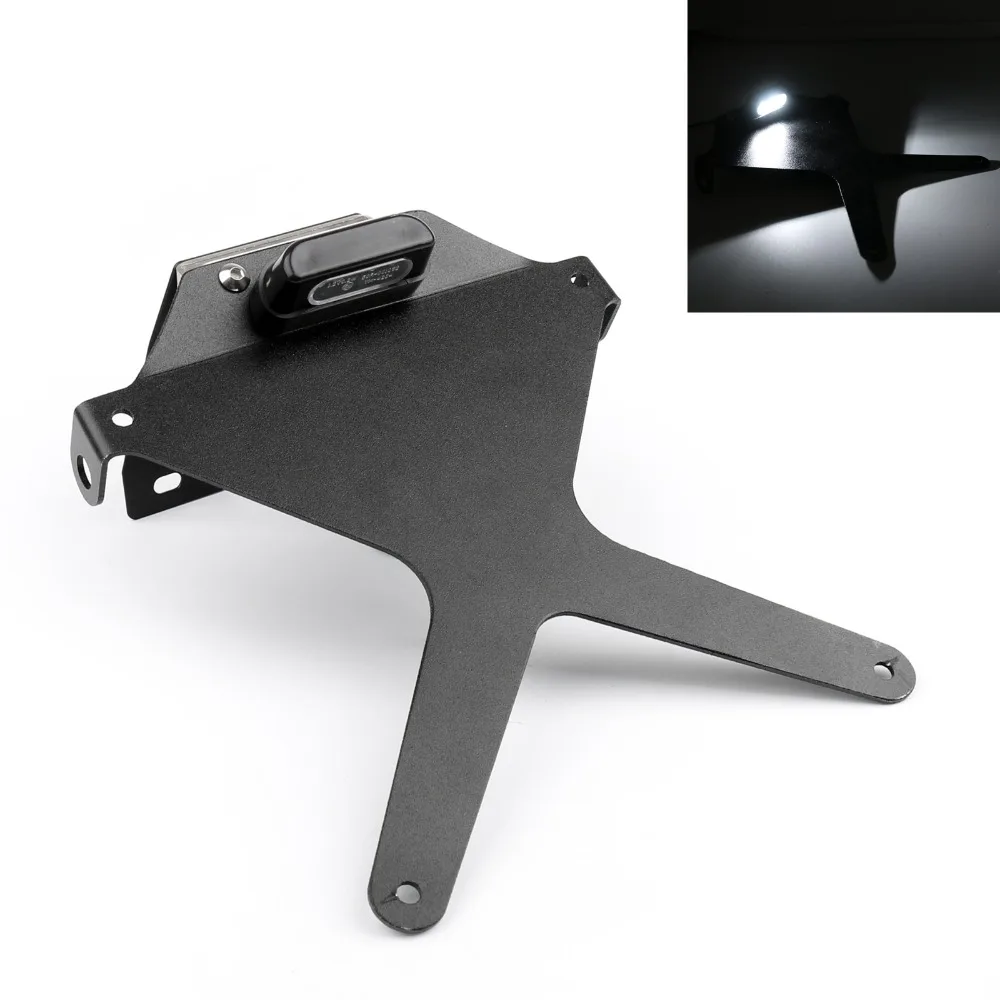 

Areyourshop For Yamaha MT-09 FZ-09 2014 2015 2016 Motorcycle Fender Eliminator License Plate Bracket Holder Motor Parts