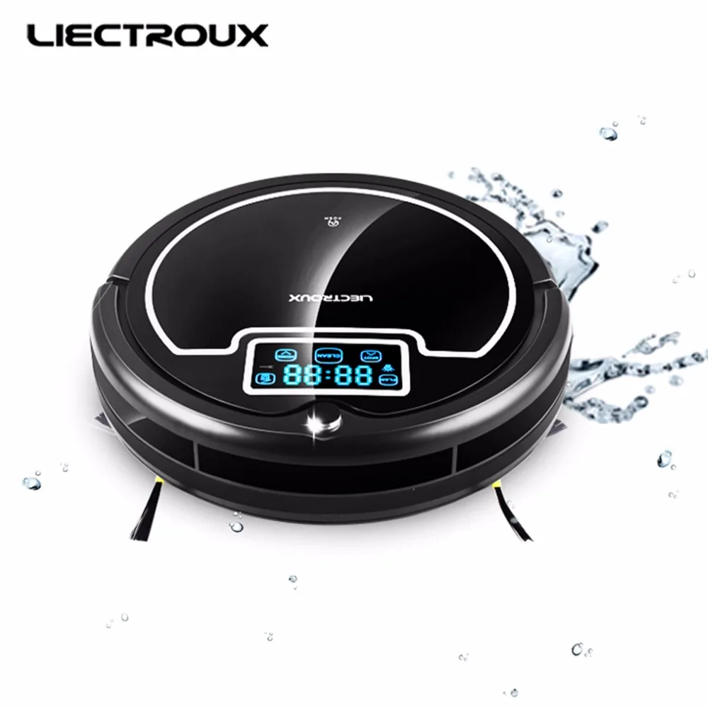 России Склад) LIECTROUX B2005PLUS Робот, с Воды, Мокрой и Сухой, Сенсорный Экран, withTone, По Расписанию, Виртуальная Блокатор