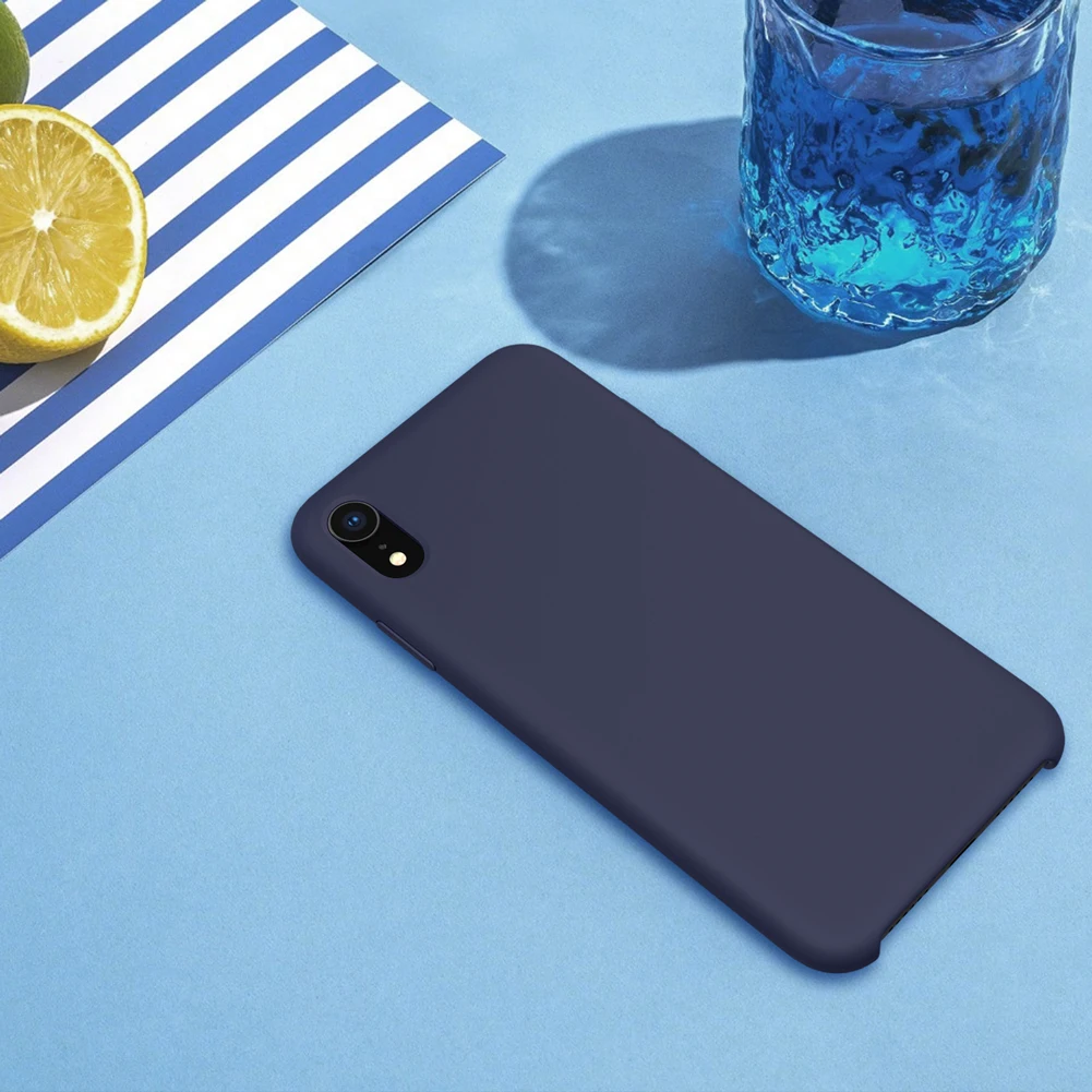 Для Apple iPhone XR чехол 6," Nillkin Flex чистая тонкая жидкая Защитная оболочка из силикона защитный чехол для Apple iPhone XR