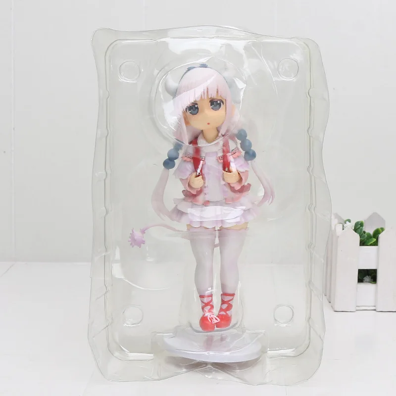 no box 16 см Kobayashi-san Chi нет горничной Дракон Канна Камуи аниме фигурка ПВХ Коллекционная модель игрушки - Цвет: no box
