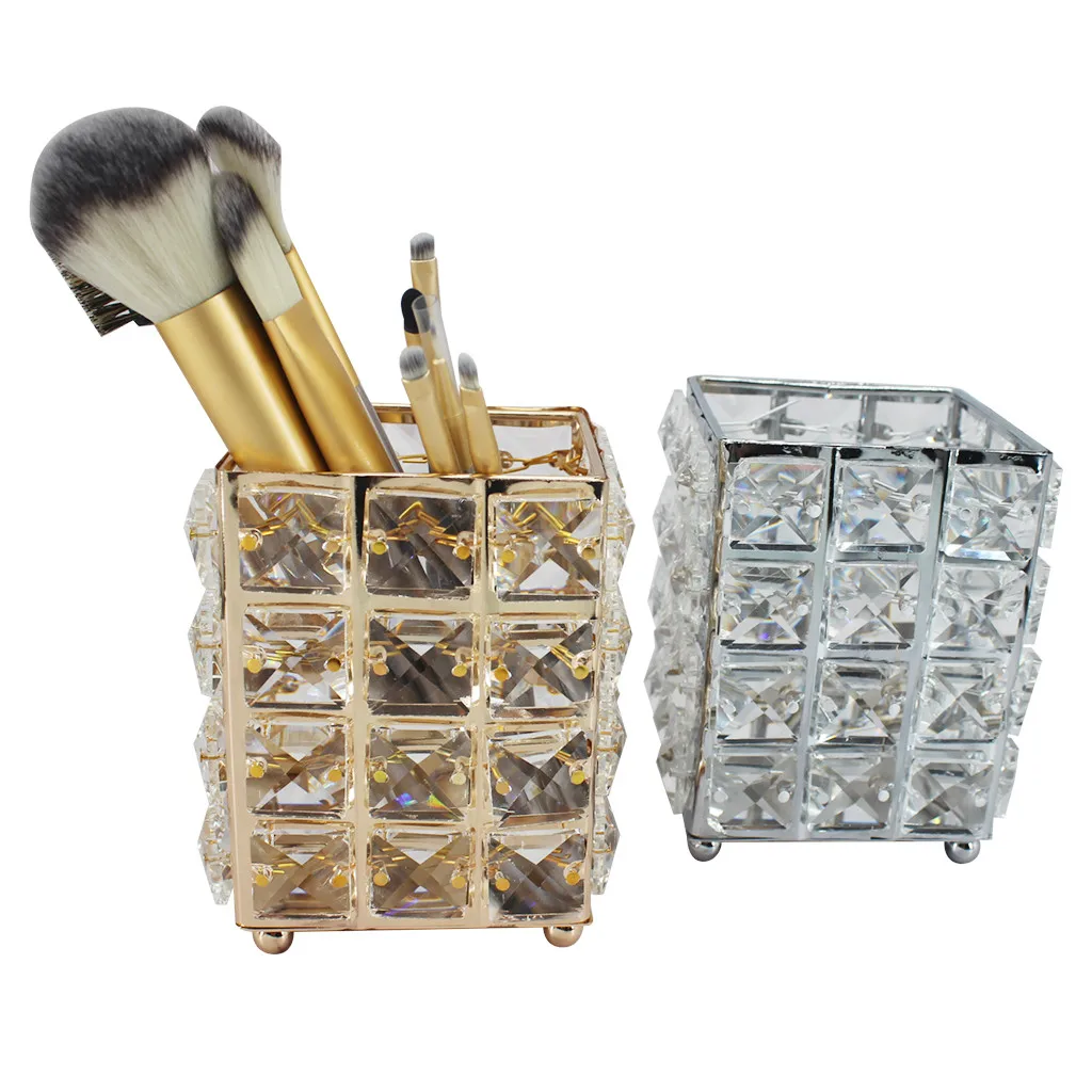 1 шт. модный Органайзер-туба для макияжа шкатулка ювелирных изделий стеклянные