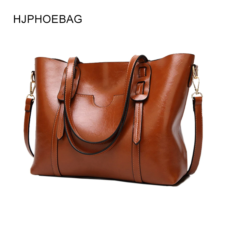 

HJPHOEBAG Large Capacity Women Bags Shoulder Tote Bags bolsos Women Messenger Bags Famous Designers Leather Handbags YC009