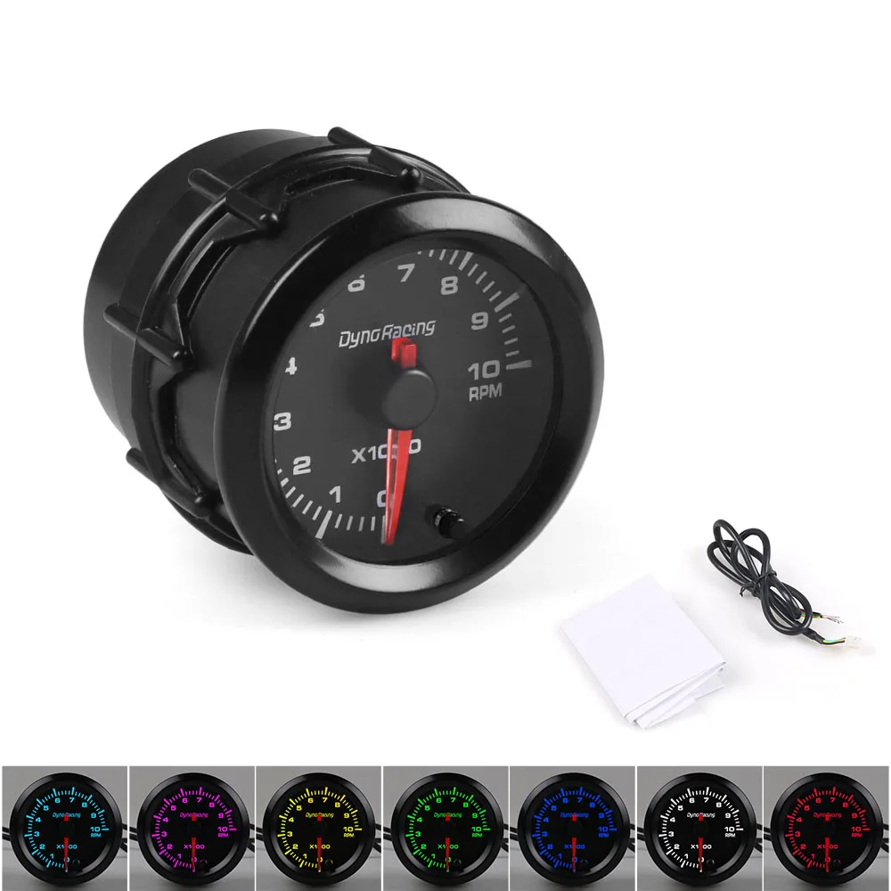 Тахометр Dynoracing TT101486 Высокоскоростной шаговый двигатель с сенсорным управлением