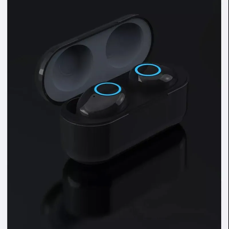 H101 TWS беспроводные Bluetooth наушники BT V5.0 бинауральные наушники стерео микрофон вкладыши с зарядным устройством