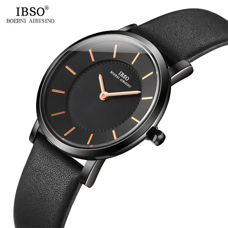 IBSO 7 6 мм наручные женские часы простые модные Montre Femme 2021 кварцевые Relogio