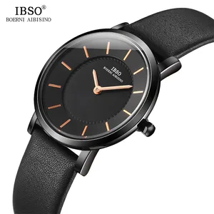 IBSO 7,6 мм наручные женские часы простые женские часы модные Montre Femme 2021 кварцевые женские часы Relogio Feminino
