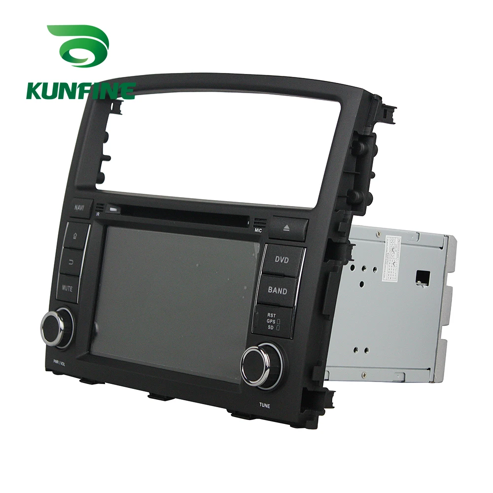 Android 9,0, четыре ядра, 4 Гб ОЗУ, 64 Гб ПЗУ, автомобильный DVD, gps, мультимедийный плеер, стерео, для MITSUBISHI PAJERO, 2006-2012 радио, wifi