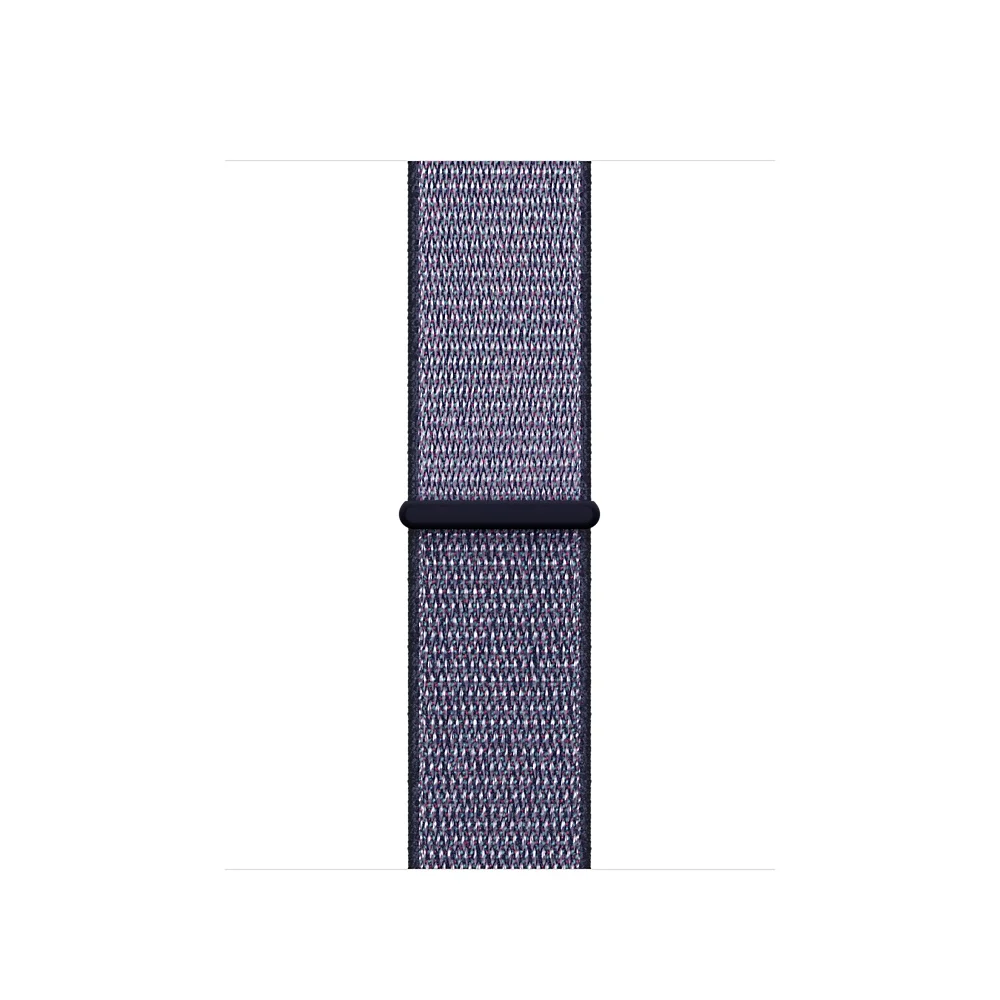 20 мм нейлоновый ремешок-петля для оригинальных Xiaomi Huami Amazfit Bip BIT Lite Молодежные Смарт-часы носимые наручные браслет Amazfit ремешок для часов - Цвет: Midnight blue