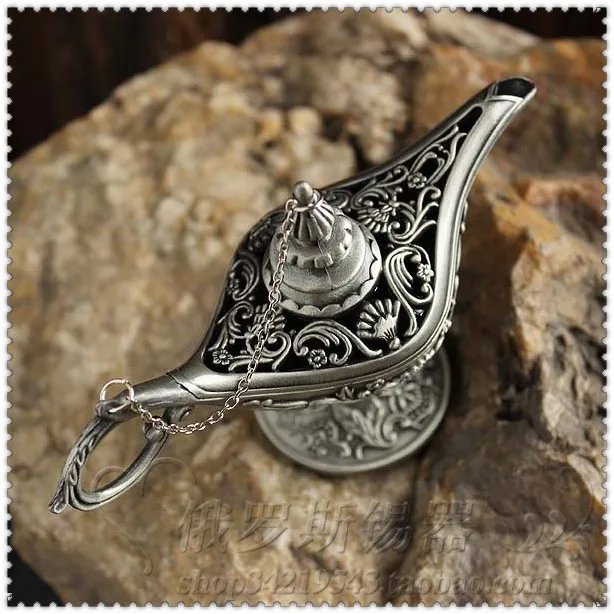 Ретро оловянные ремесла особенности русская Оловянная труба Лампа Аладдина | Дом