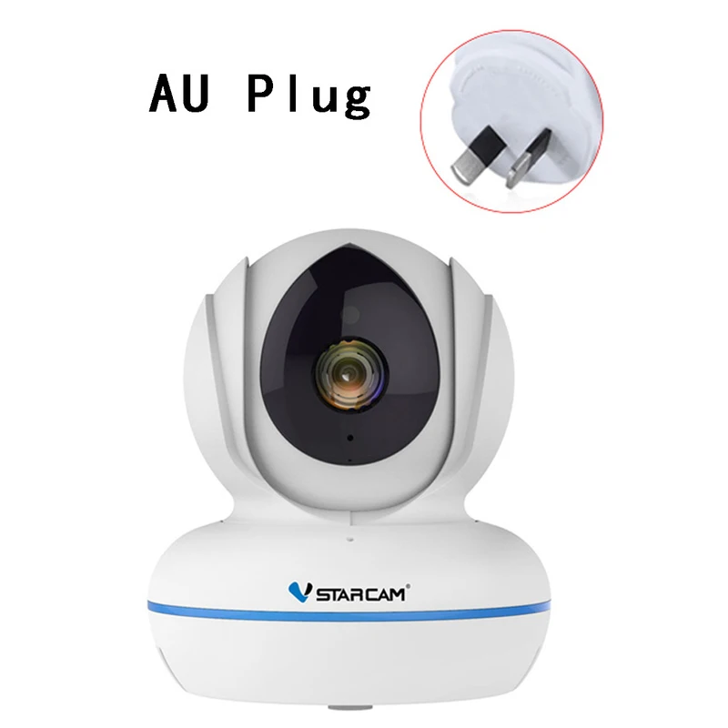Видеоняня Vstarcam 4MP Full HD 2,4G 5G WiFi BeBe Baba электронная няня ночного видения беспроводная видео няня камера - Цвет: camera with AU plug
