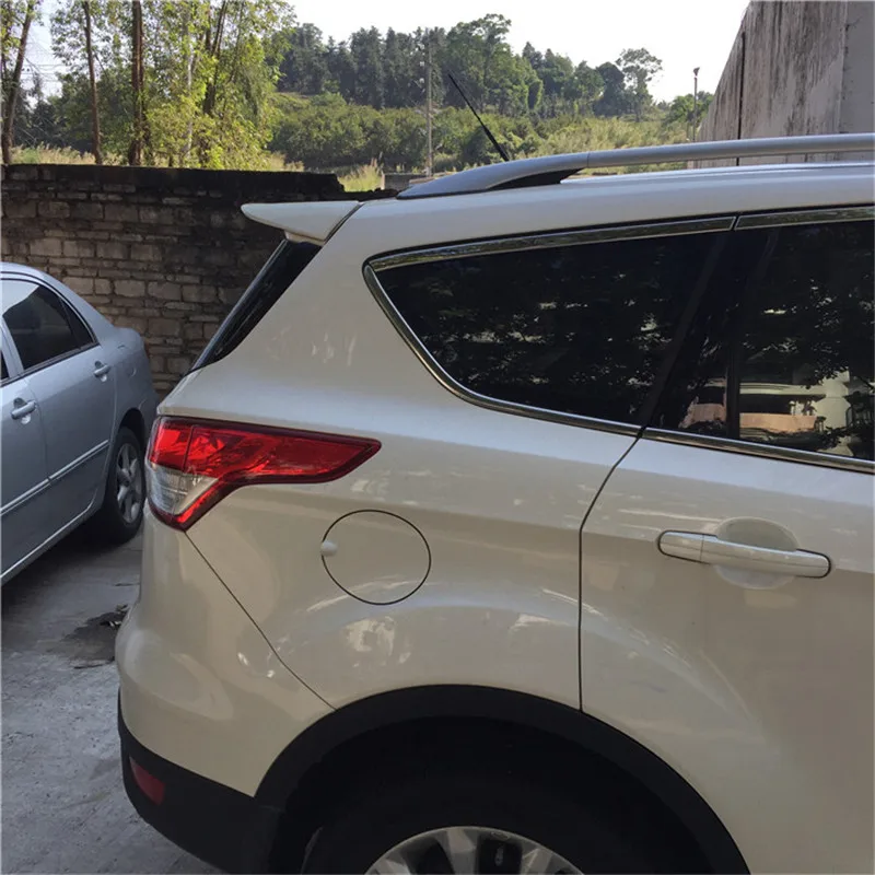 Использовать для ford Escape Kuga спойлер 2013- ford Escape Kuga спойлер Высокое качество ABS Материал заднее крыло автомобиля праймер 2013