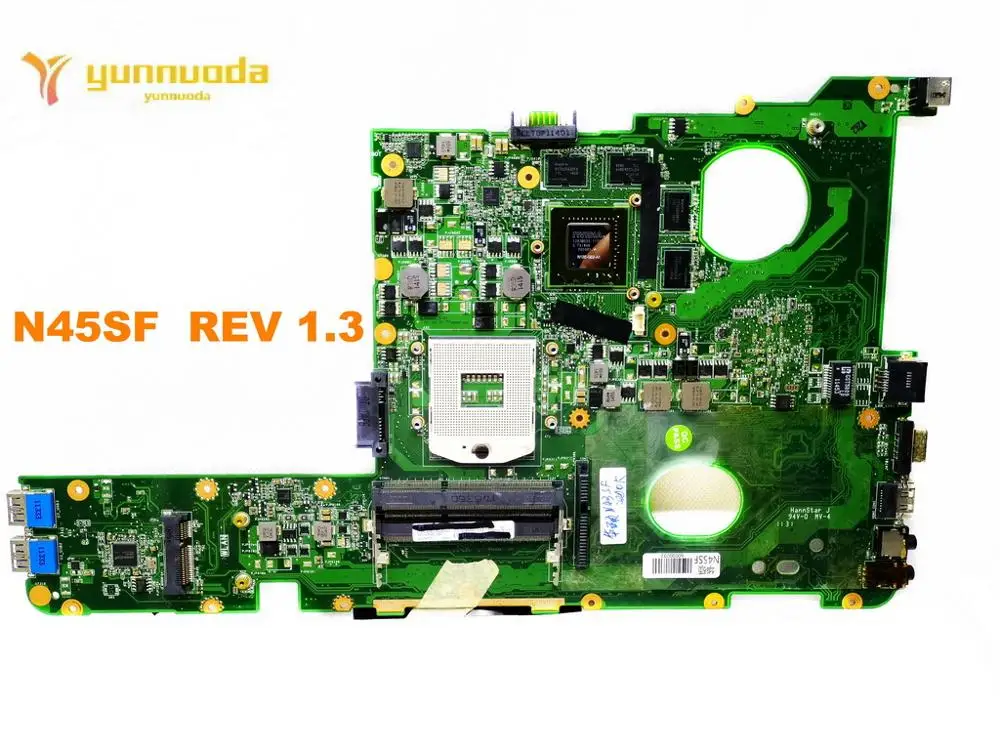 Original for ASUS N45SF laptop motherboard REV 1.3 tested good free shipping | Компьютеры и офис