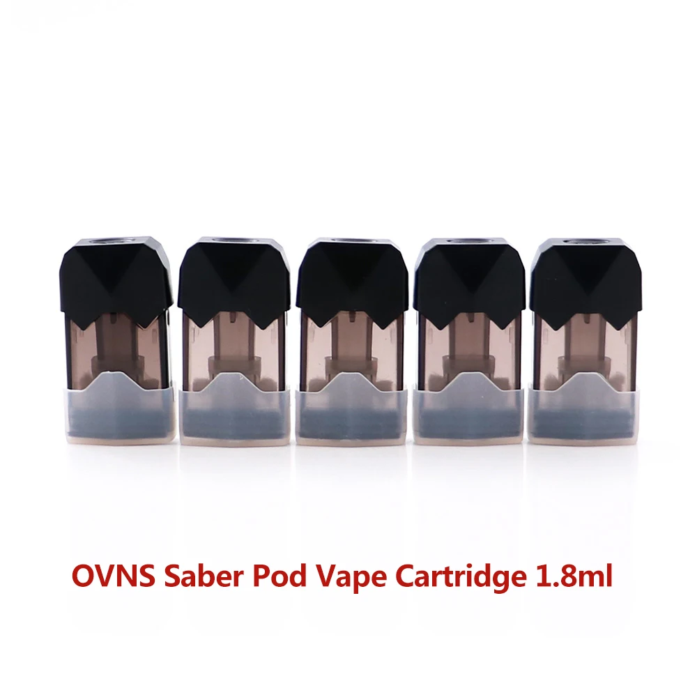 5 штук упак. Rofvape OVNS Saber Pod Vape электронная сигарета картридж аксессуары 1 8 мл Замена