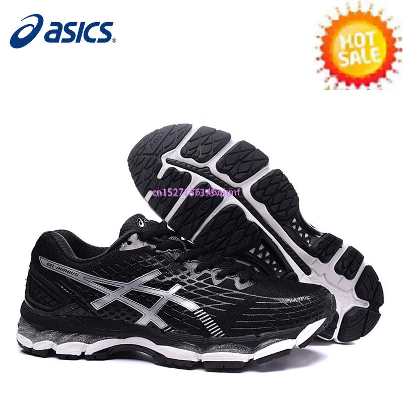 Оригинальные новейшие ASICS GEL-NIMBUS 17 устойчивые мужские кроссовки для бега ASICS спортивная обувь кроссовки для занятий спортом на открытом воздухе