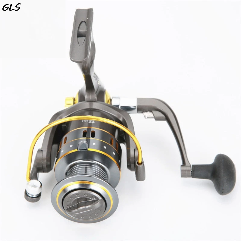 2000 3000 4000 5000 6000 70000 Spinning Fishing Reel 12BB Front Drag Body Saltewater Carp | Спорт и развлечения