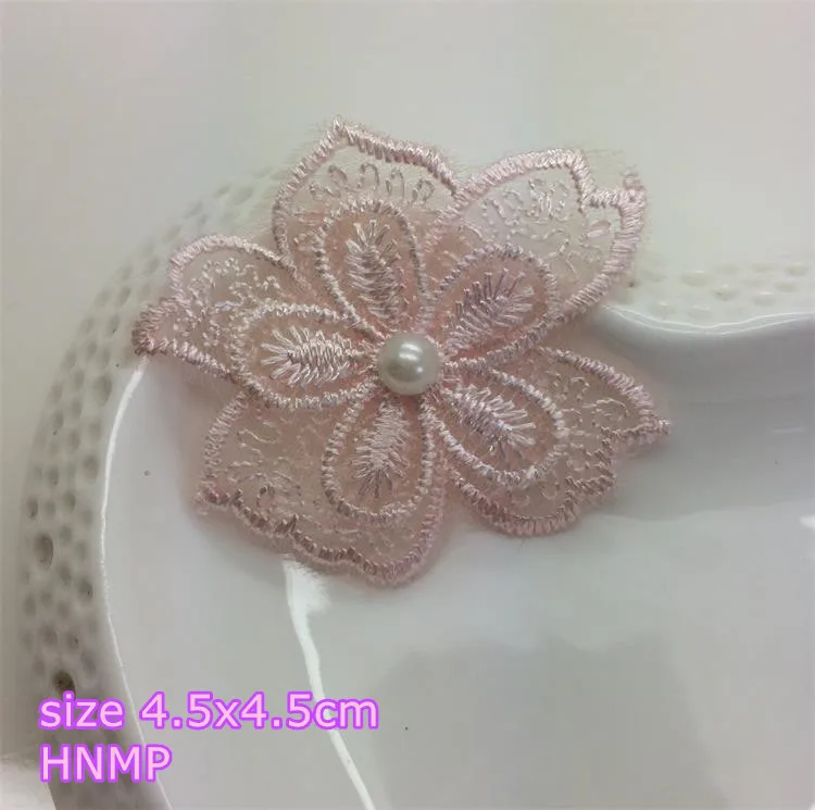 1 pcs Lace Flower Embroidered patch fabric clothing bag tshirt holiday evening dress Coat Decor repair Applique diy | Дом и сад