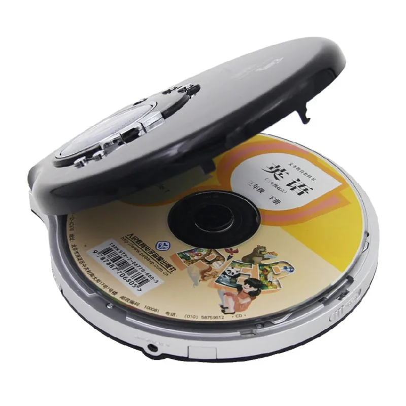 Портативный CD плеер музыкальный для обучения поддерживает MP3 английский диск