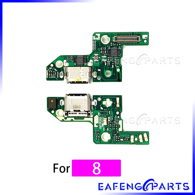 Фото Зарядное устройство PCB Flex для Huawei Honor 8 Lite 8C 8X 8 Pro Max USB порт Коннектор с микрофоном зарядная док-станция гибкий кабель запасная часть №2