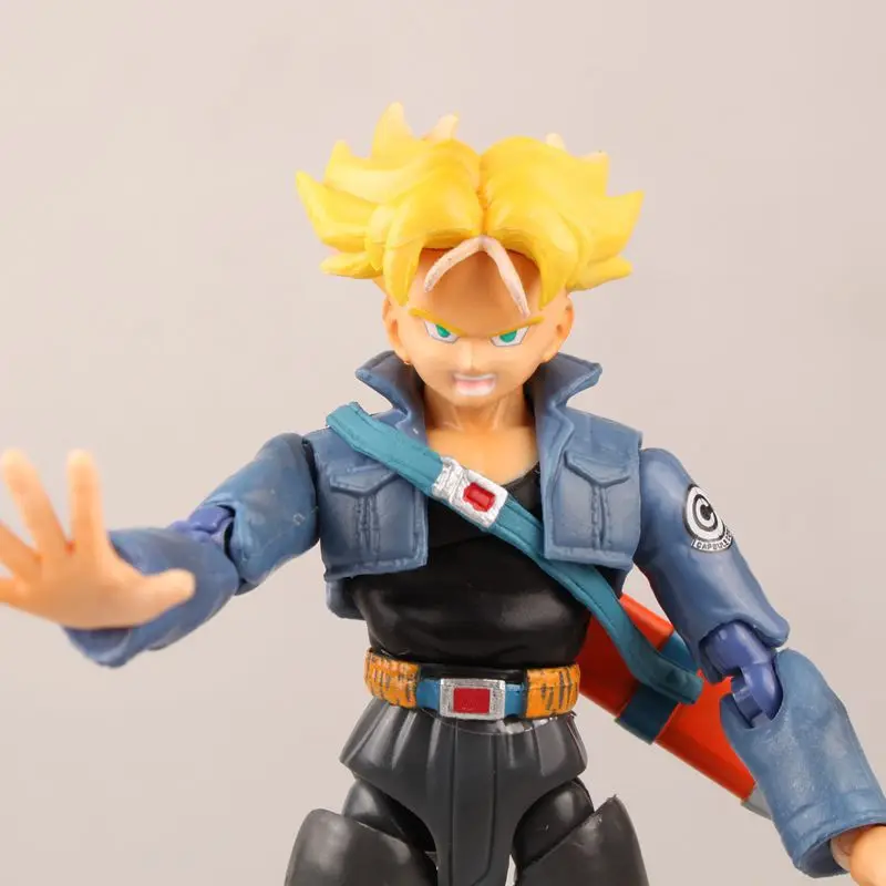 13 см Фигурки Dragon Ball Torankusu Brief Vegeta отец и сын ПВХ коллекционный подарок игрушка мультфильм фильм аниме модель электронный питомец
