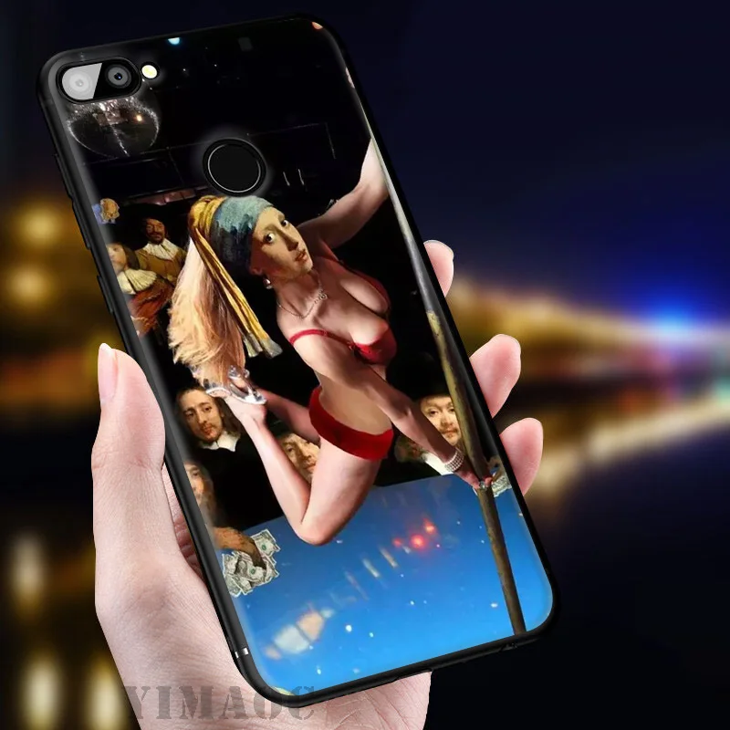 YIMAOC Mona Lisa Van Gogh мягкий чехол для huawei mate 20 10 P30 P20 Pro P10 P9 P Smart Z 2019 &amp Nova 3 3i Lite |