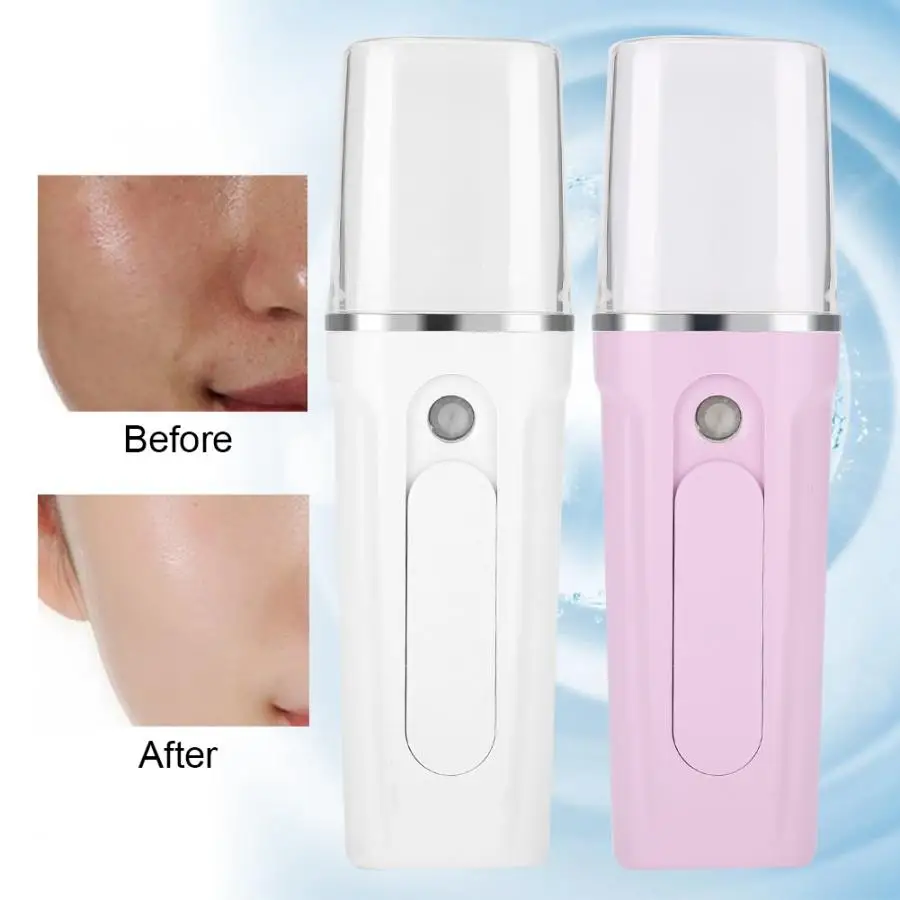 Nano Mist Sprayer Handy Atomization Machine Face Moisturizing Hydration Refreshing Care Massage Relaxation l |