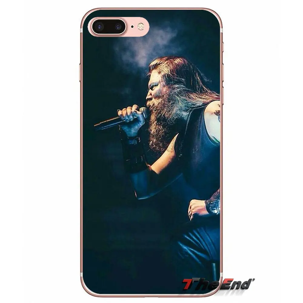 Мягкий ТПУ чехол для iPhone X 4 4S 5 5S 5C SE 6 6S 7 8 Plus Samsung Galaxy J1 J3 J5 J7 A3 A5 2016 2017 Johan Hegg от Amon Amarth |