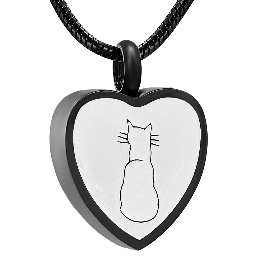 LKJ8253 ожерелье для моего любимого кота отдыха в моем сердце потери любви кремации